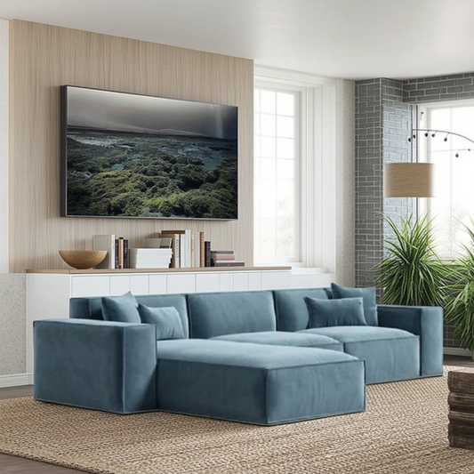 ركنة خشب زان، 250*160*70 سم