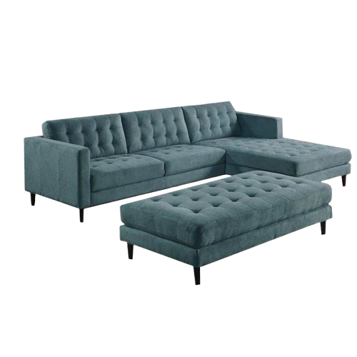 ركنة مع بانكيت خشب زان، 250*160*75 سم