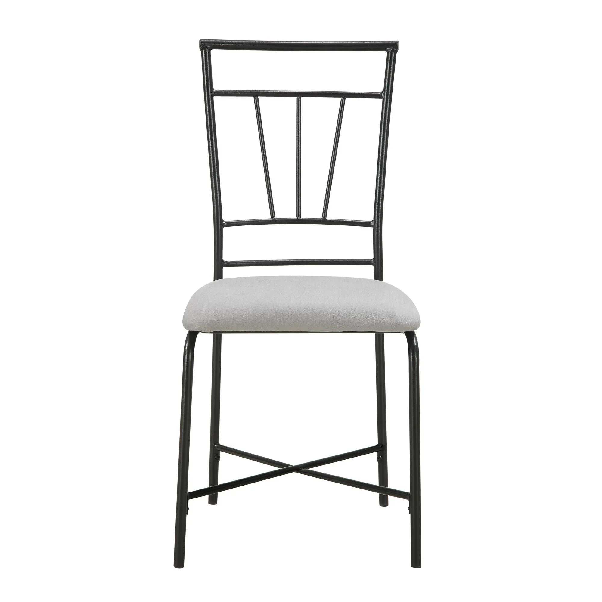 سفرة معدن و زجاج مع 4 كراسي - RON309 Royal Iron