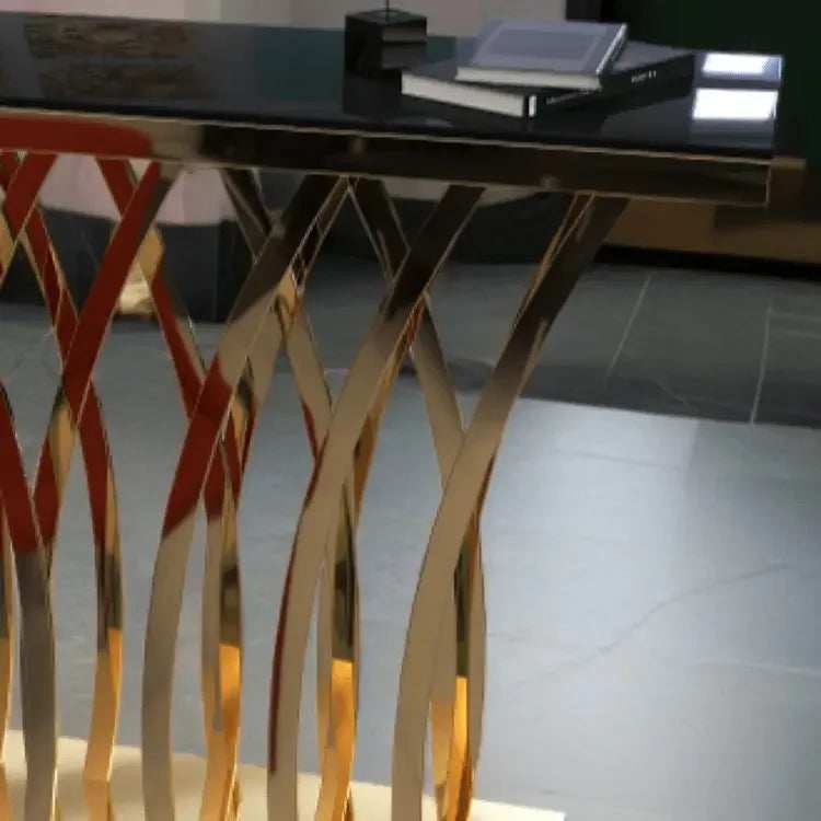 كونسول ذهبي 40*120*90 سم - RAX88 - Homix