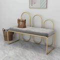 بانكيت معدن ذهبي 120*50*100 سم - RON117 Royal Iron