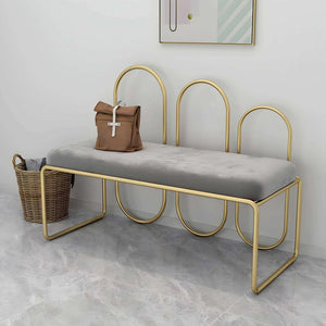 بانكيت معدن ذهبي 120*50*100 سم - RON117 Royal Iron