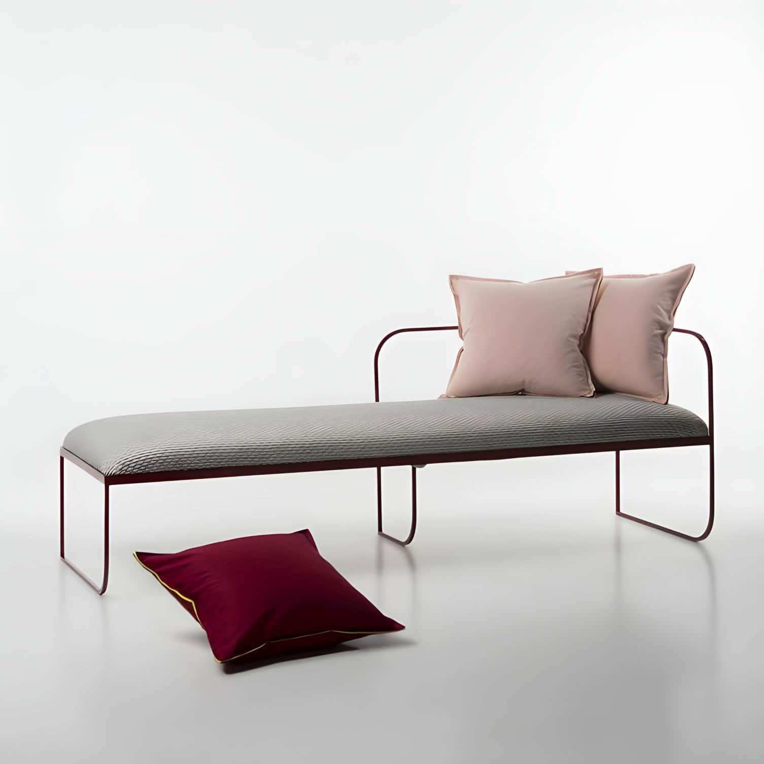 بانكيت معدن ذهبي 150*50*80 سم - RON118 Royal Iron