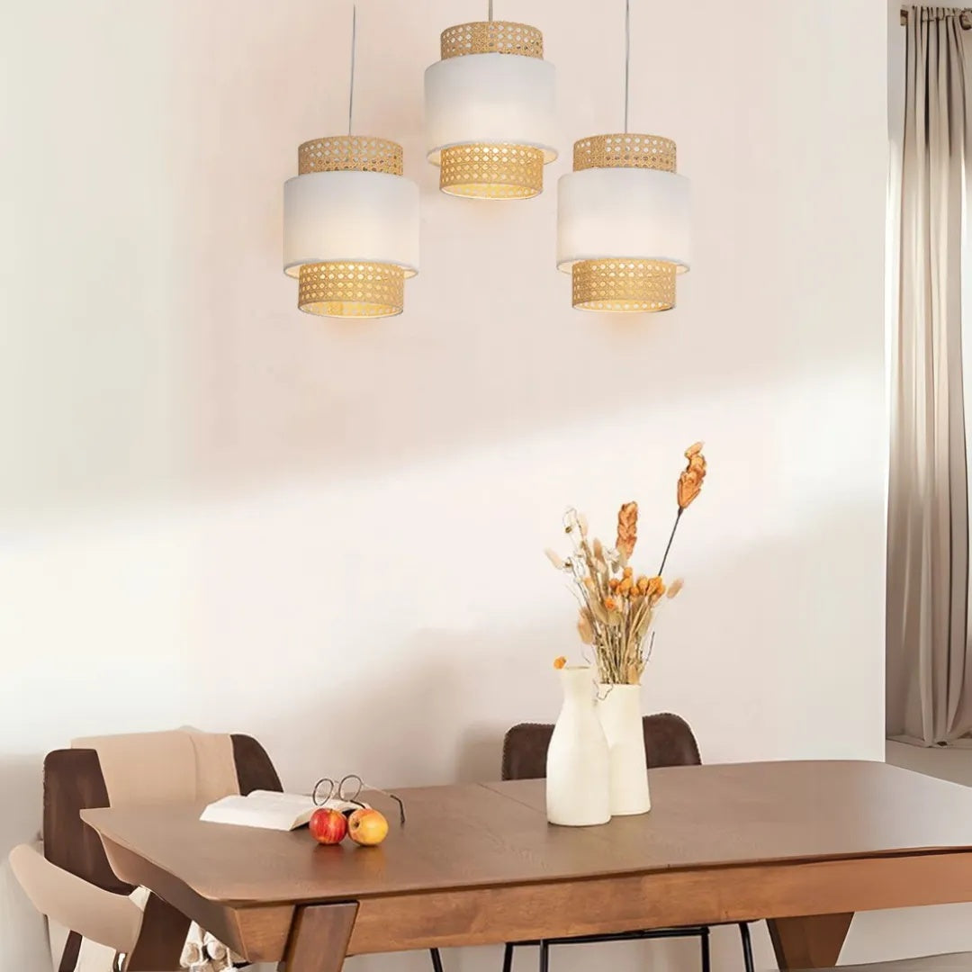 نجفة راتان، 25*30 سم