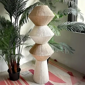 أباجورة أرضية خيوط مكرمية، 35*160 سم