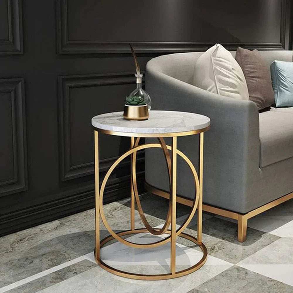 ترابيزة جانبية رخام 50*60 سم - RON62 Royal Iron