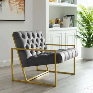 كرسي استرخاء معدن 70*80*80 سم - CH56 - Homix