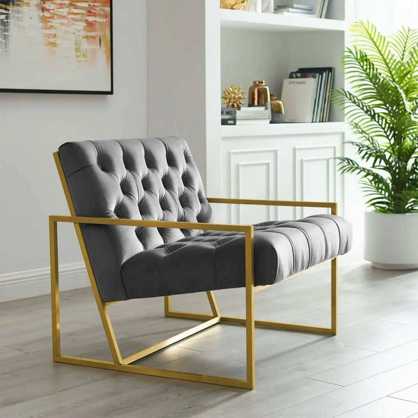 كرسي استرخاء معدن 70*80*80 سم - CH56 - Homix