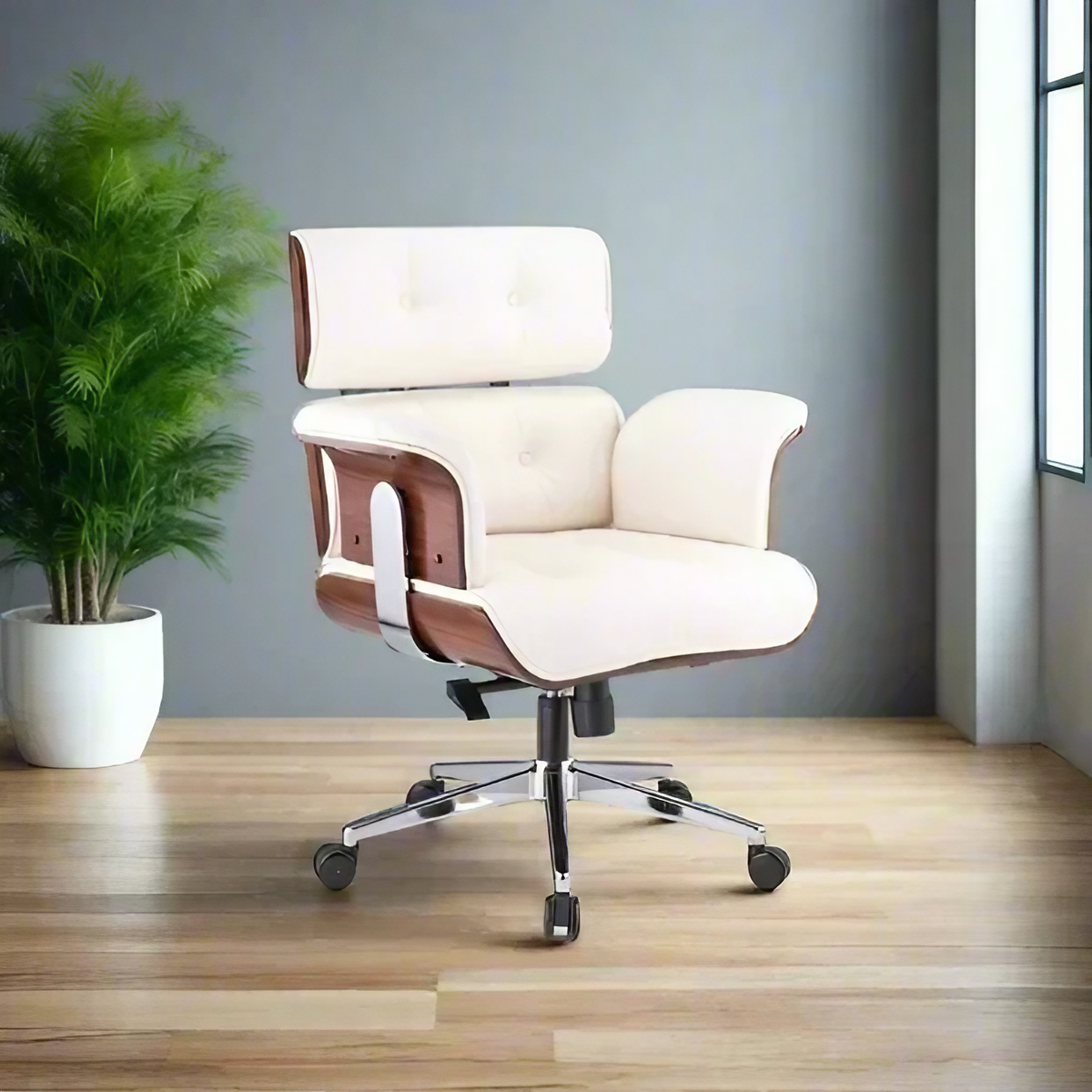 كرسي مكتب خشب كونتر، 50*50*100 سم