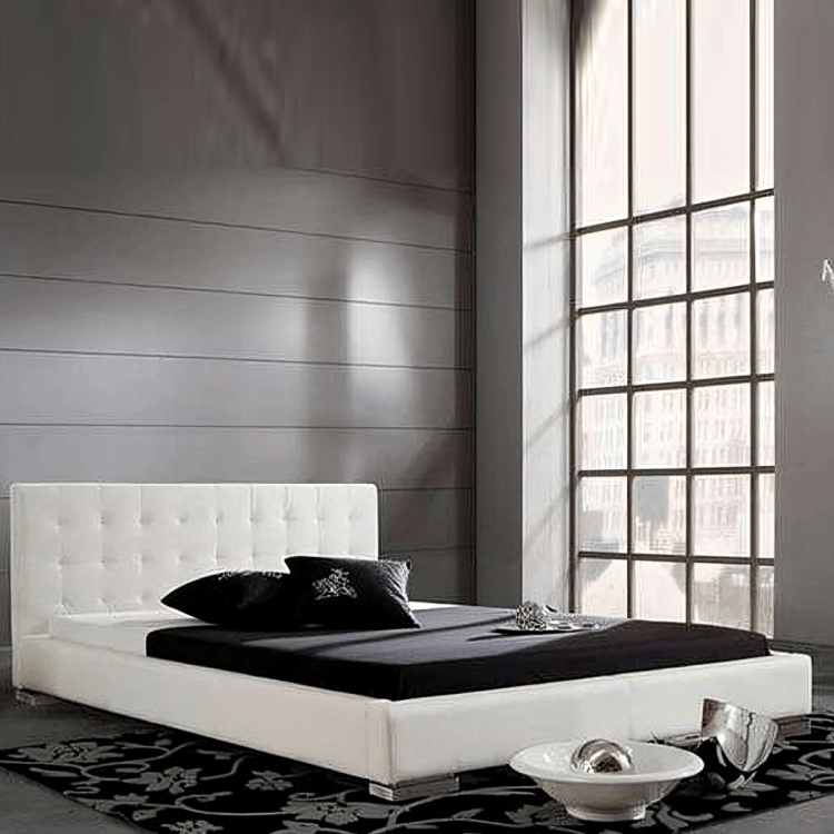 سرير خشب طبيعي كابتونيه - ZAN10 - Homix