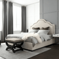 سرير بتصميم كلاسيك خشبي- ZAN16 - Homix