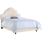سرير بأرجل خشبي و بحواف منحنية - ZAN2 - Homix