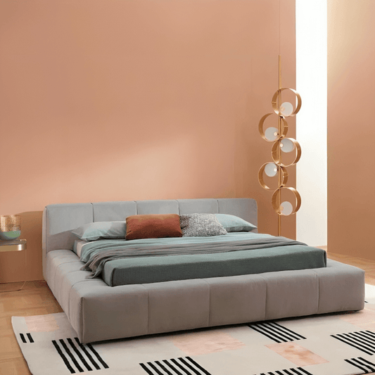 سرير من قماش كتان مميز - ZAN21 - Homix